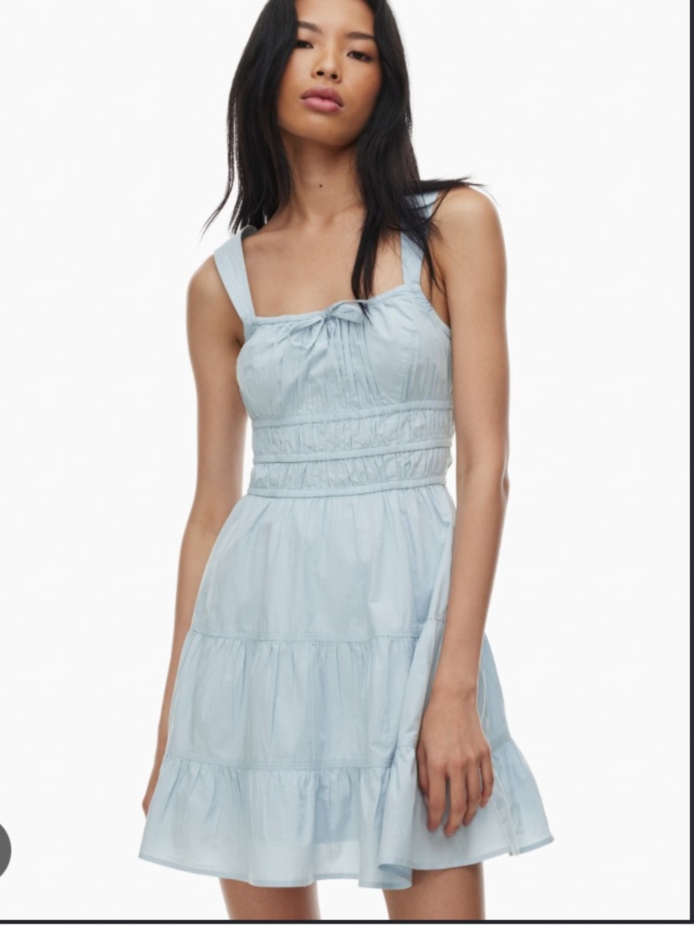 Aritzia Sunday Best Mini Poplin Martine Dress S
